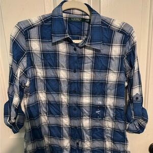 Flannel long sleeve shirt